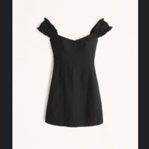 Abercrombie & Fitch off the shoulder corset mini dress